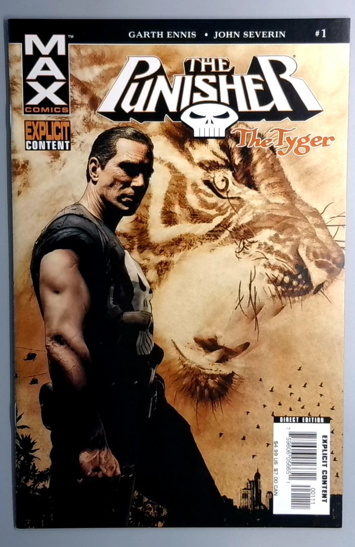 Punisher: The Tyger #1 MAX Comics