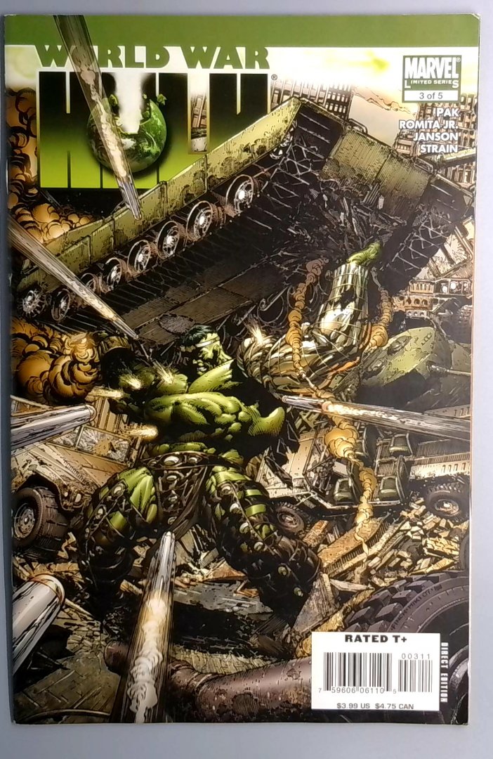 World War Hulk #3 VF/NM Marvel - 2007