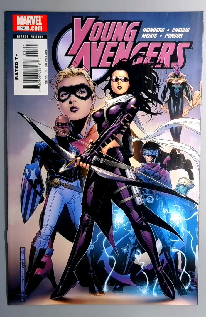 Young Avengers #10 VF 1st Appearance of Thomas Shepherd Marvel 2006