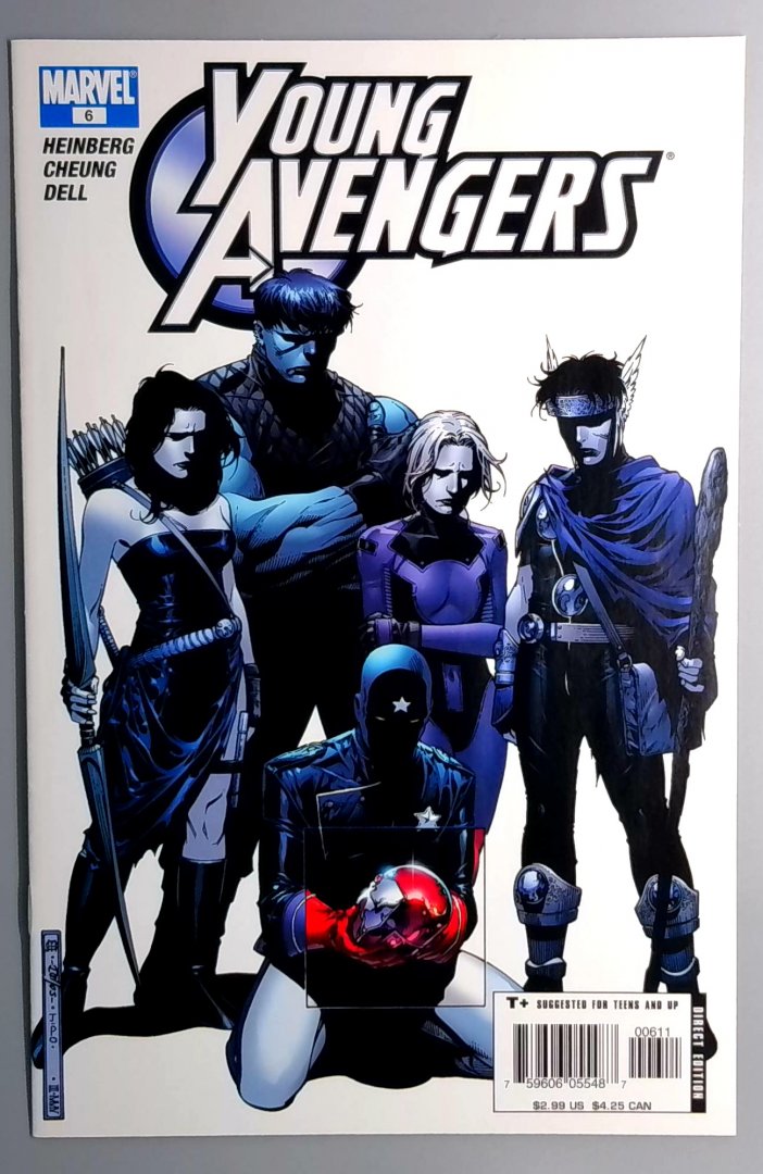 Young Avengers #6 VF 1st Appearance of Stature Cassie Lang Marvel 2005