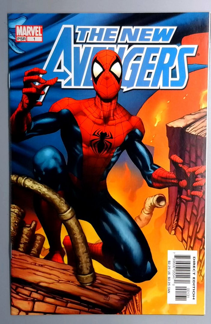 New Avengers #1 VF- Ri Variant Marvel 2005