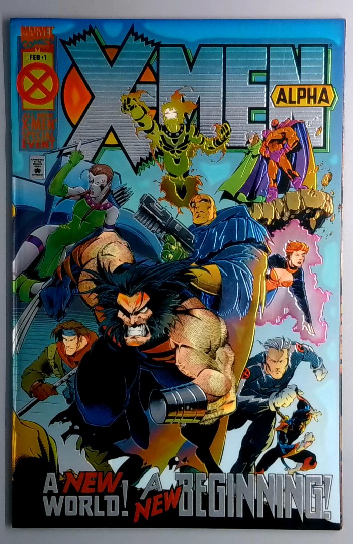 X-Men: Alpha #1 NM Newsstand Marvel 1995