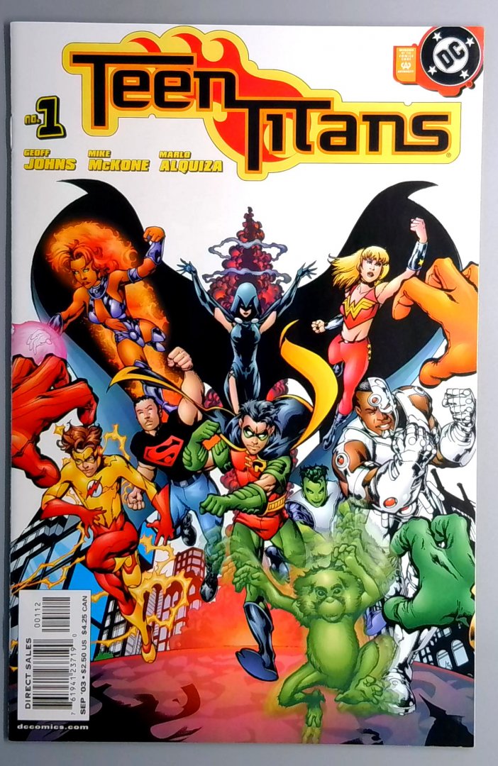 Teen Titans #1 NM 2nd Print DC Comics 2003