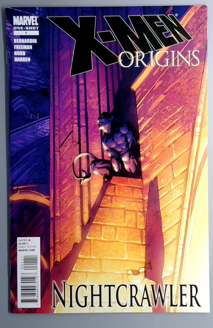 X-Men Origins: Nightcrawler #1 VF Marvel 2010