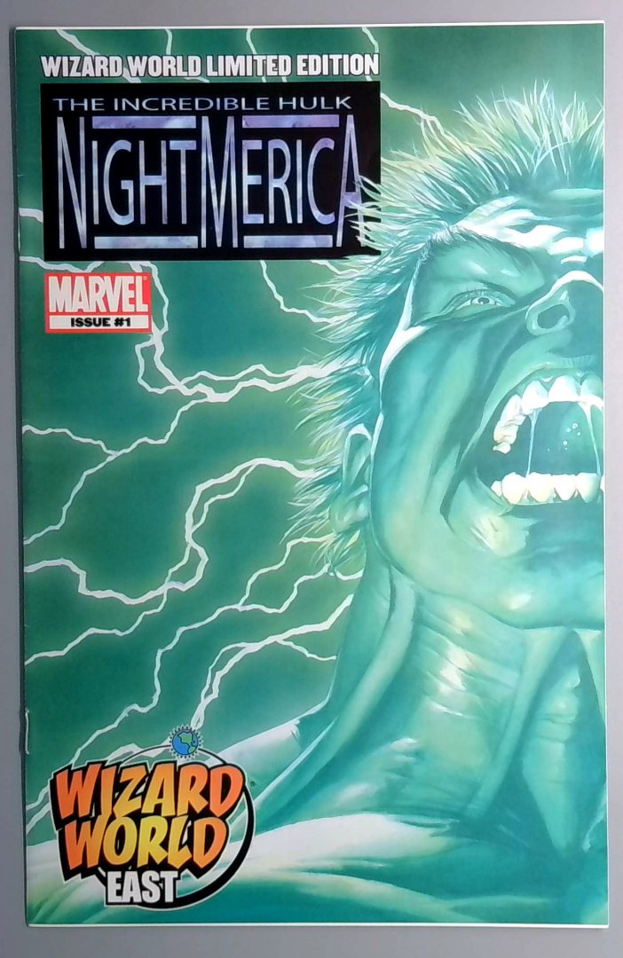 Hulk: Nightmerica #1 Wwe Wizard World East Edition Marvel 2003