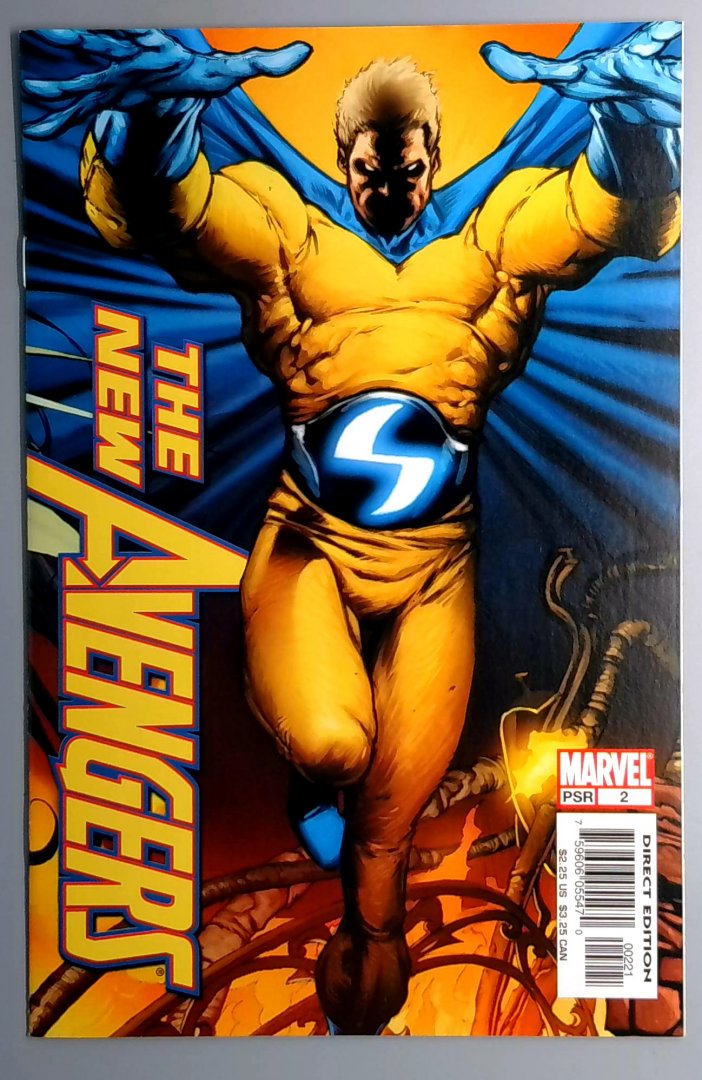 New Avengers #2 NM 1:20 Sentry Variant Marvel 2005