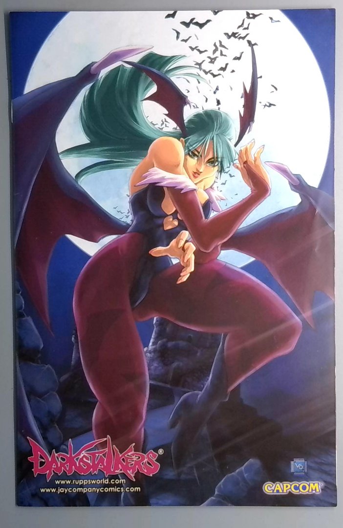 Darkstalkers #1 VF/NM 2004 Long Vo Cover Capcom Exclusive Udon Comics LTD 2000