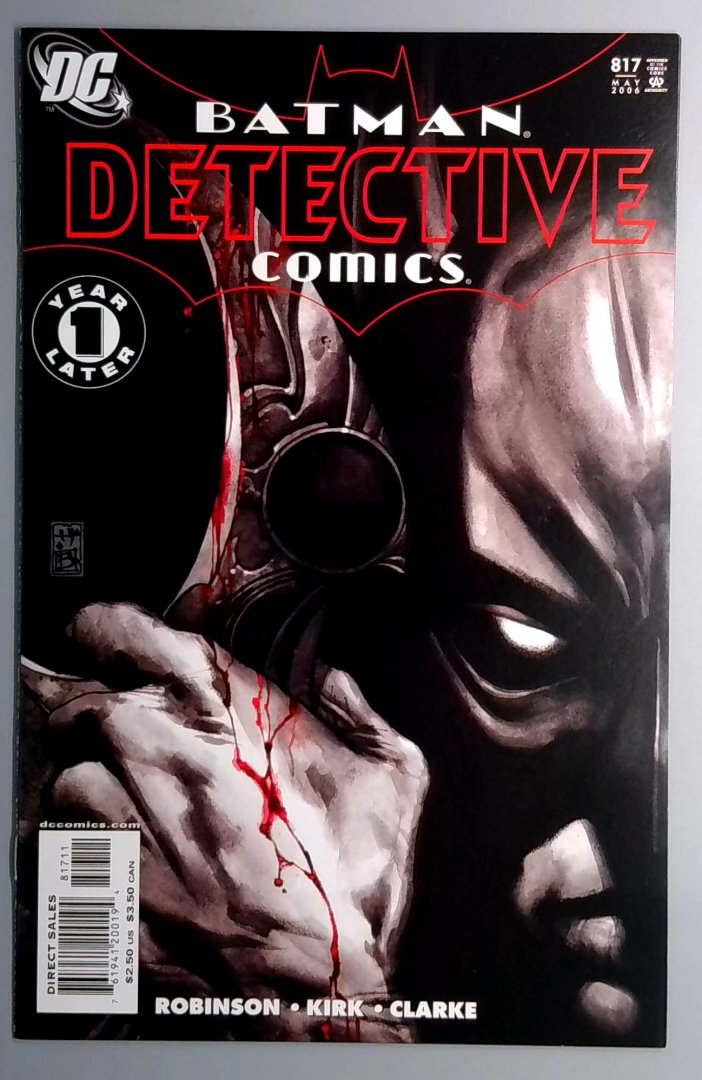 Detective Comics #817 Nm- 1st Appearance of Tally Man DC 2006