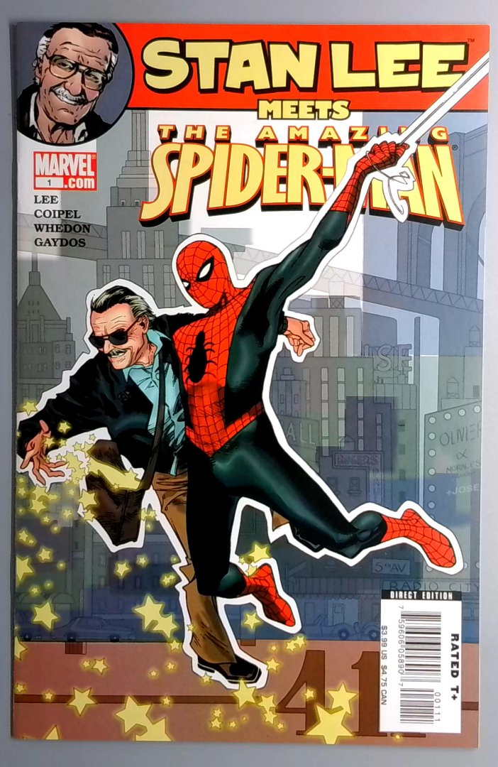 Stan Lee Meets Spider-Man #1 NM Homage to Amazing Fantasy 15 Marvel 2006