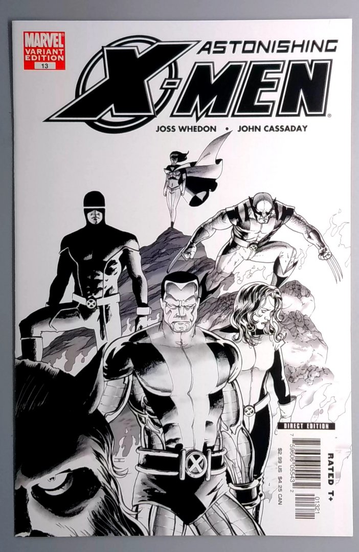 Astonishing X-Men #13 NM- Mid Sketch Cover Marvel 2006
