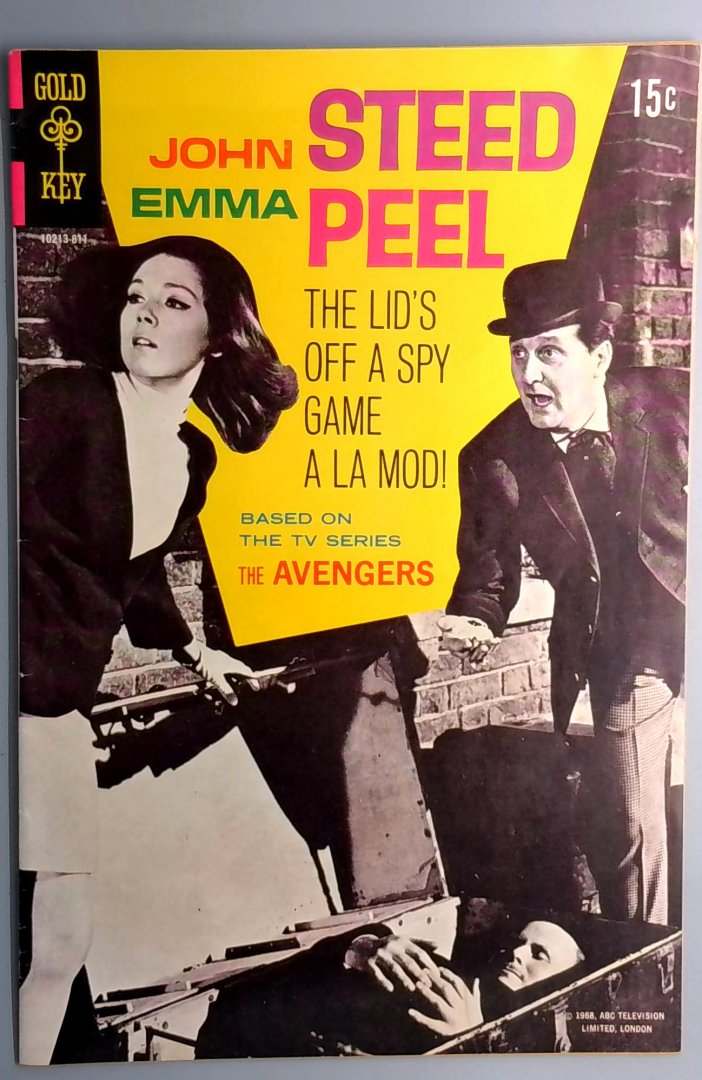 Avengers #1 FN- Emma Peel Gold Key 1968