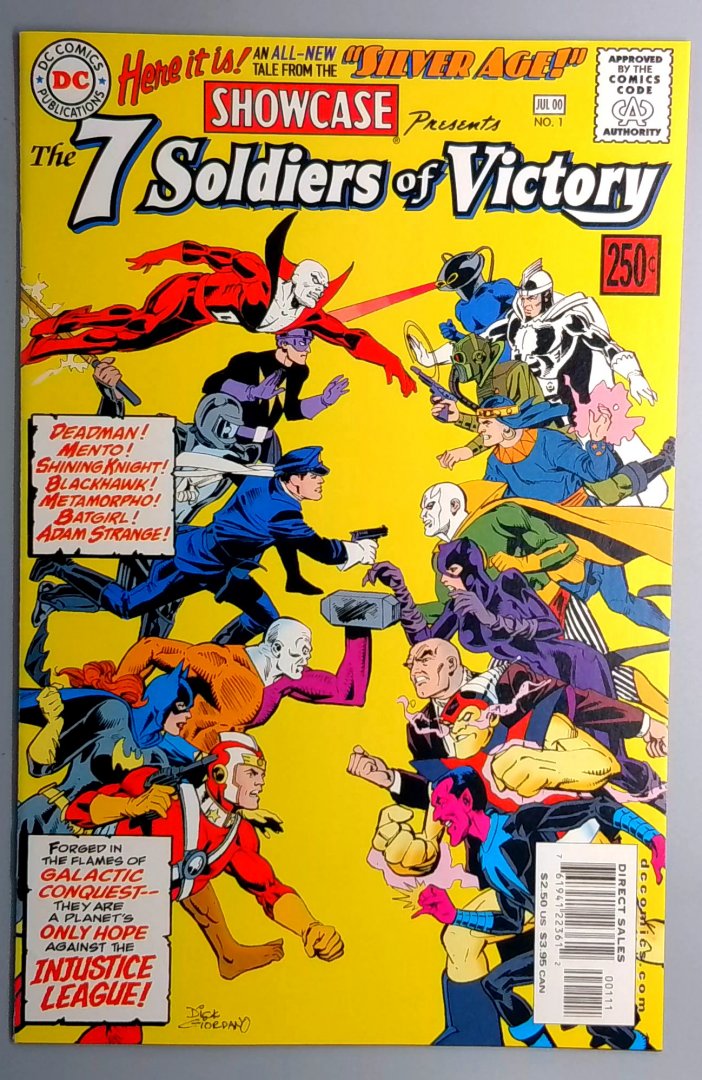 Showcase #1 NM- The 7 Soldiers of Victory DC