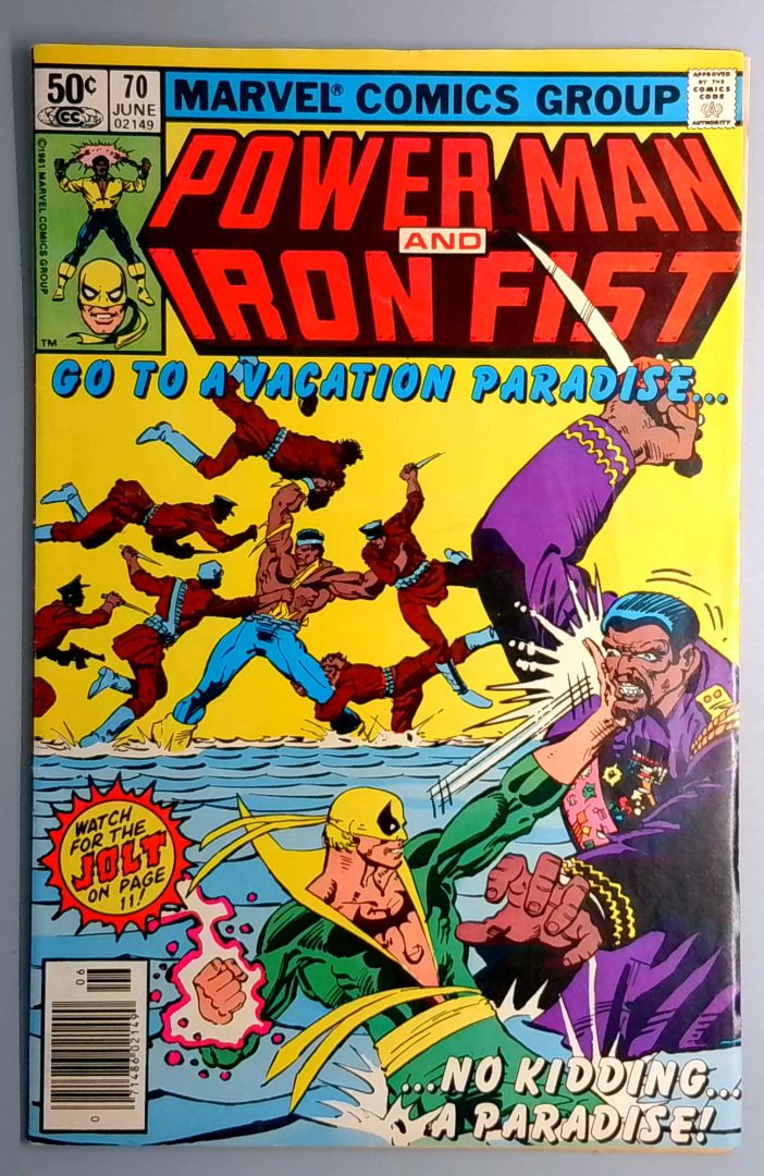 Power Man and Iron Fist #70 Newsstand Edition Marvel 1981