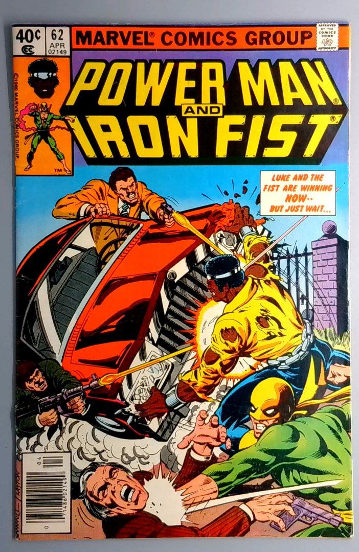 Power Man #62 Death of Thunderbolt Newsstand Edition Marvel 1980
