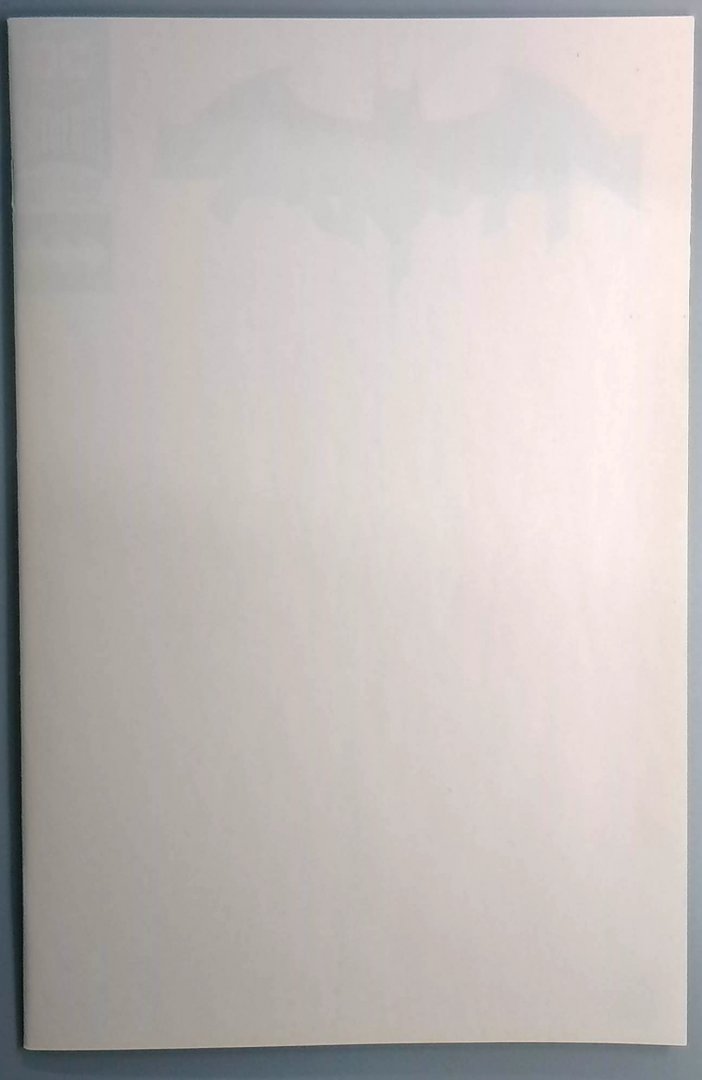 Batman #50 NM Blank Sketch Cvr DC (Fold on Cvr)