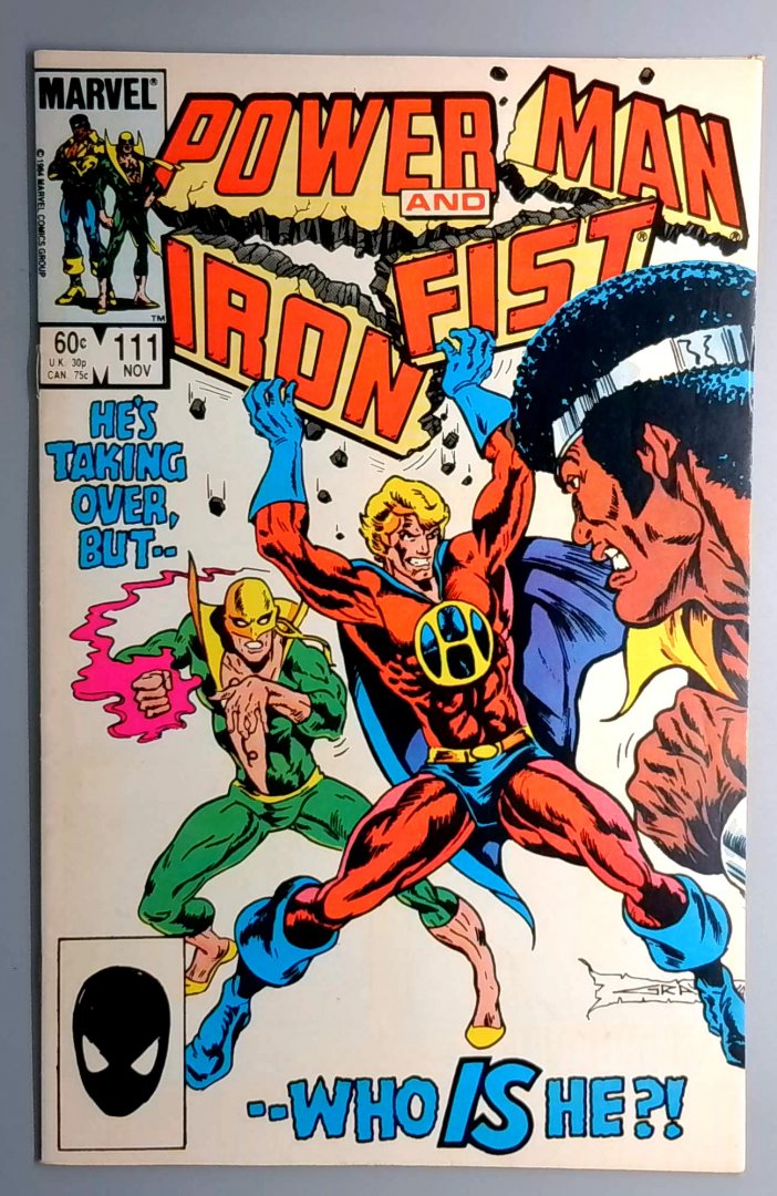 Power Man and Iron Fist #111 Super-Skrull klrt Disguised As Captain Hero Marvel