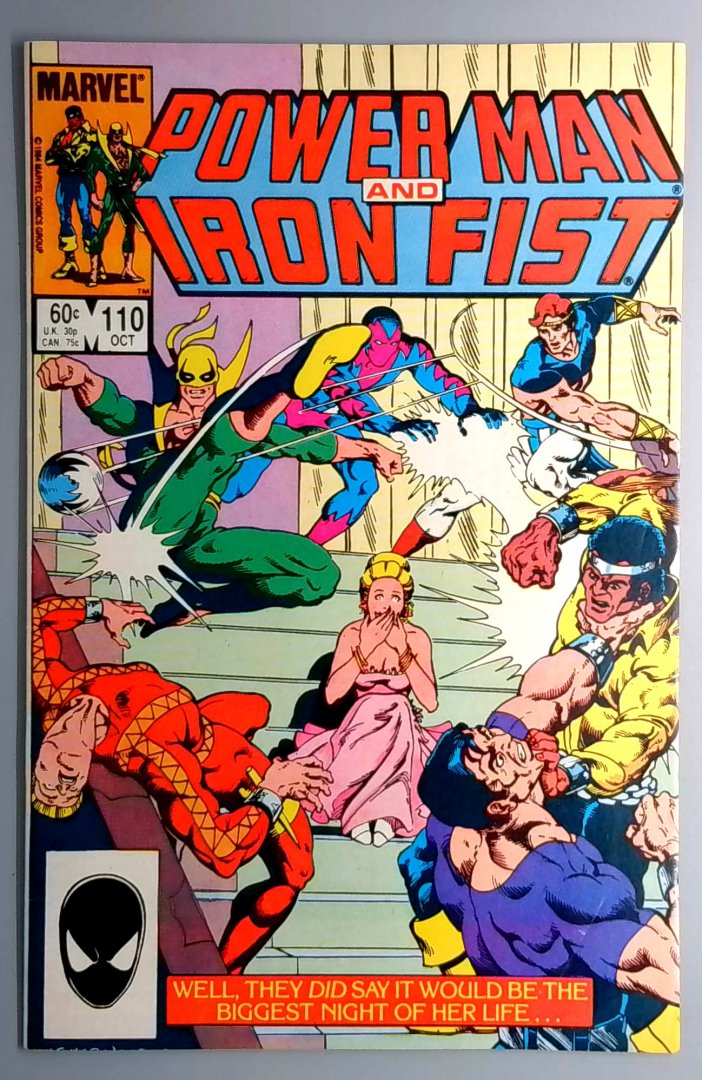 Power Man and Iron Fist #110 VF+ Wonder Man Marvel 1984