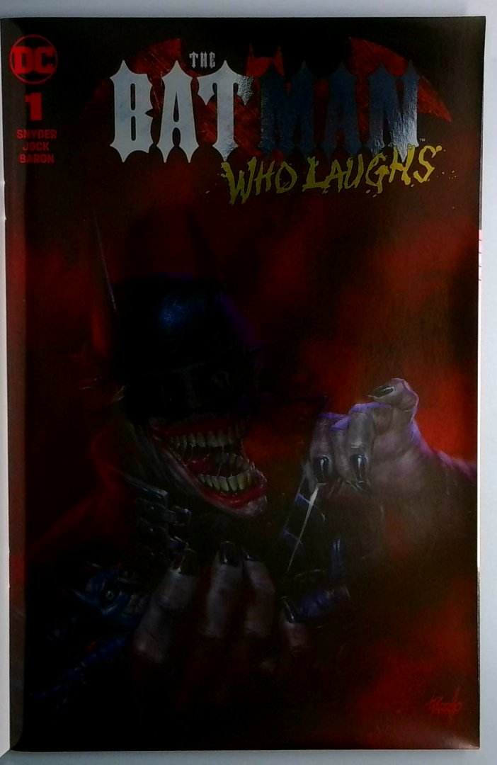 Batman Who Laughs #1 NM Parrillo Foil Variant LTD DC
