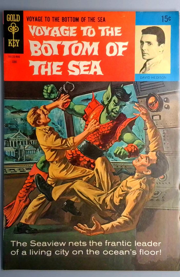 Voyage to the Bottom of the Sea #15 FN - Gold Key 1969
