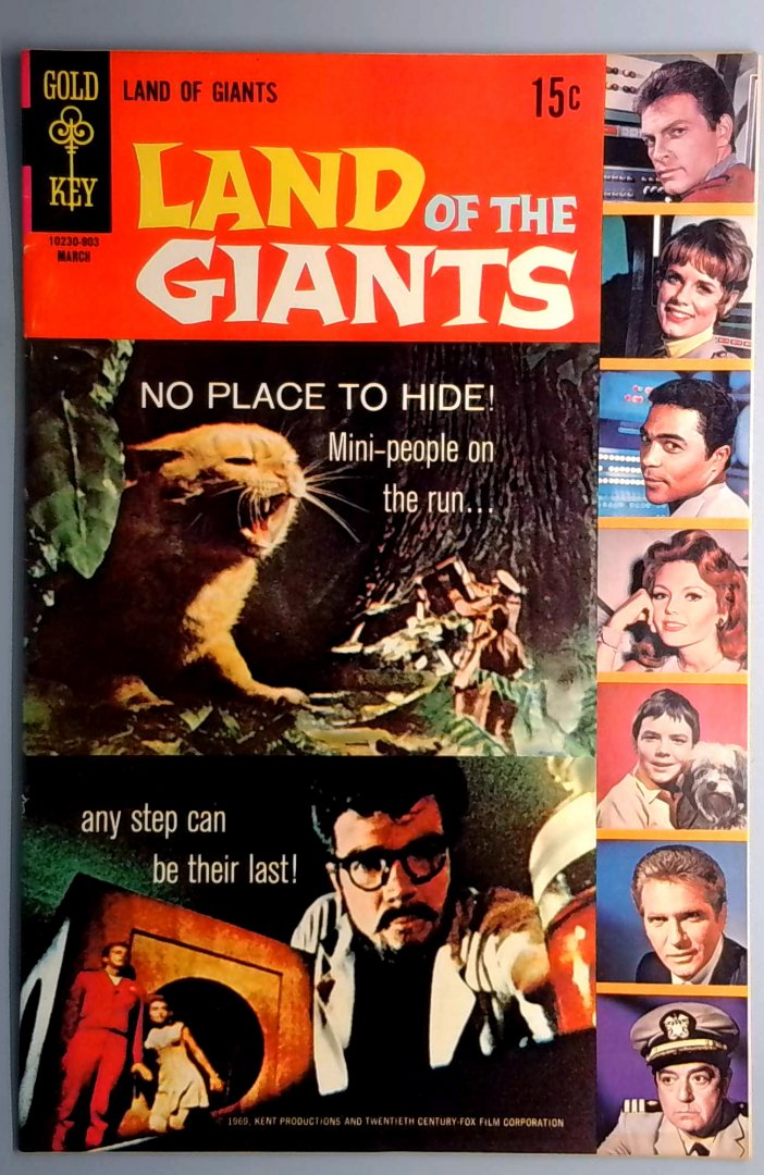 Land of the Giants #3 FN Gold Key 1969