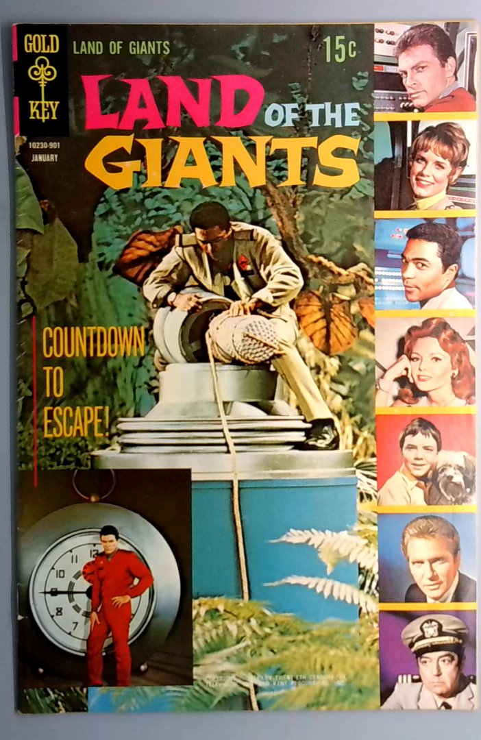 Land of the Giants #2 FN- Gold Key 1969