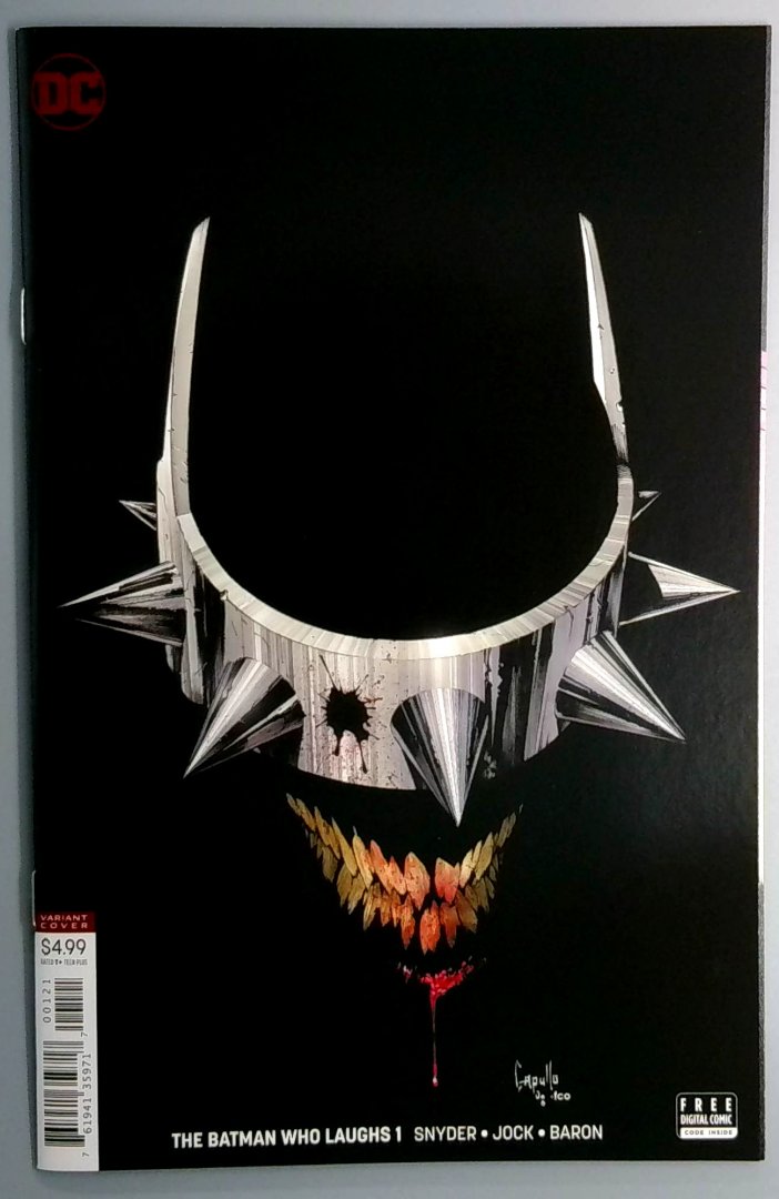 Batman Who Laughs #1 NM Capullo DC