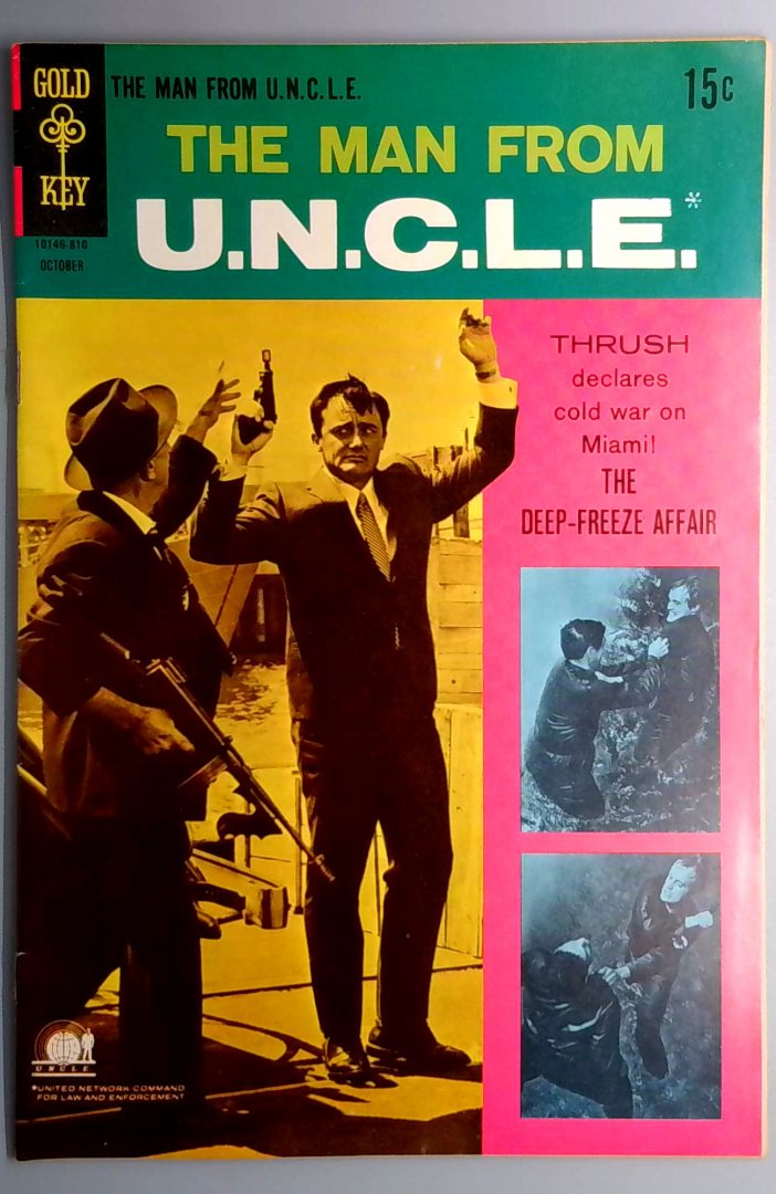Man from U.N.C.L.E. #20 FN+ Gold KEy