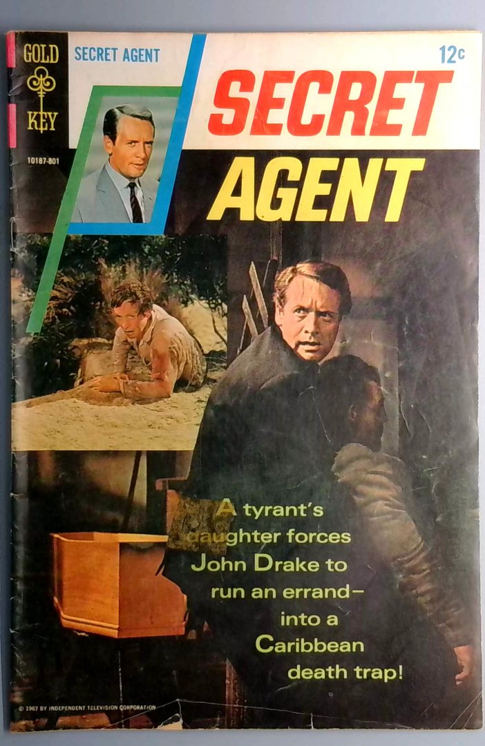 Secret Agent #2 VG/FN Gold Key