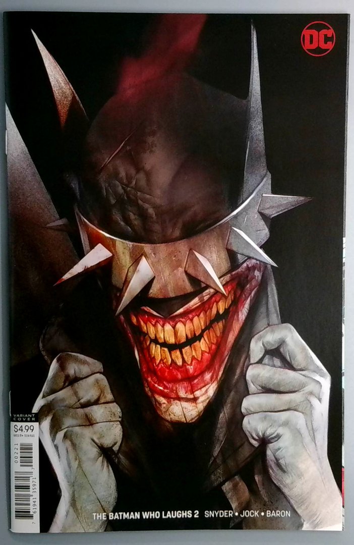 Batman Who Laughs #2 NM Snyder Jock Baron DC