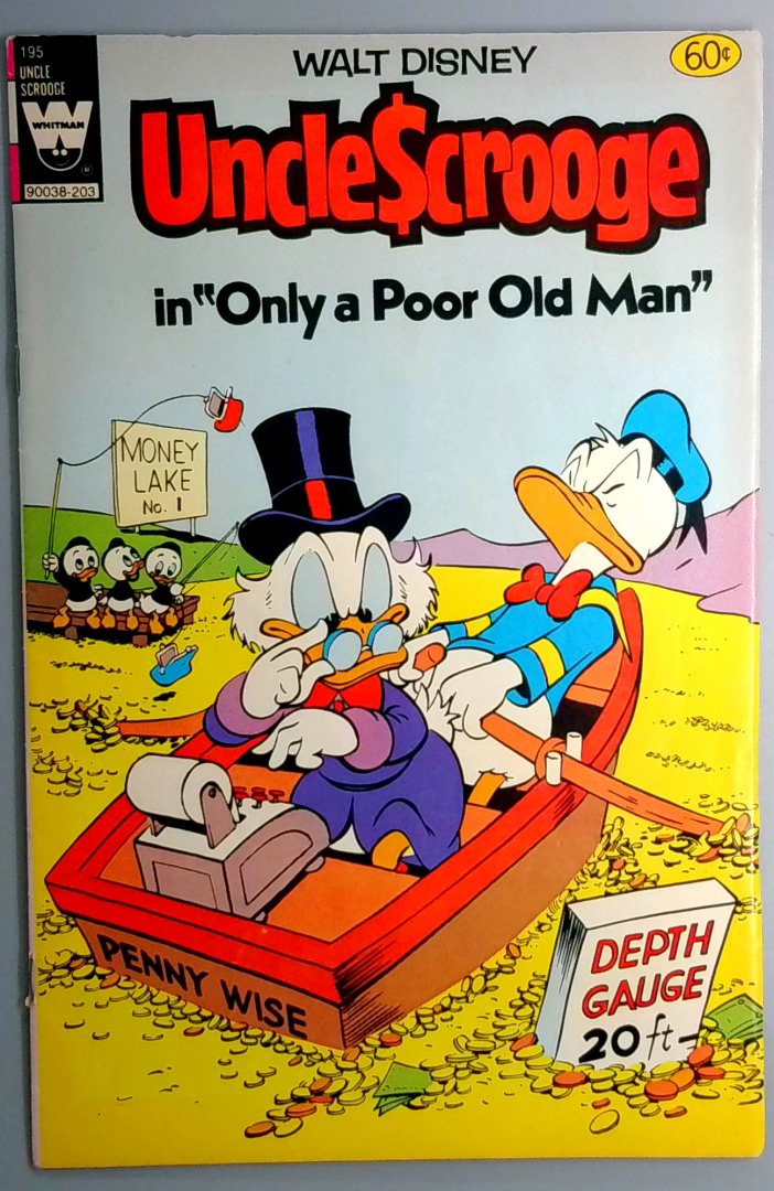Uncle Scrooge #195 FN Whitman