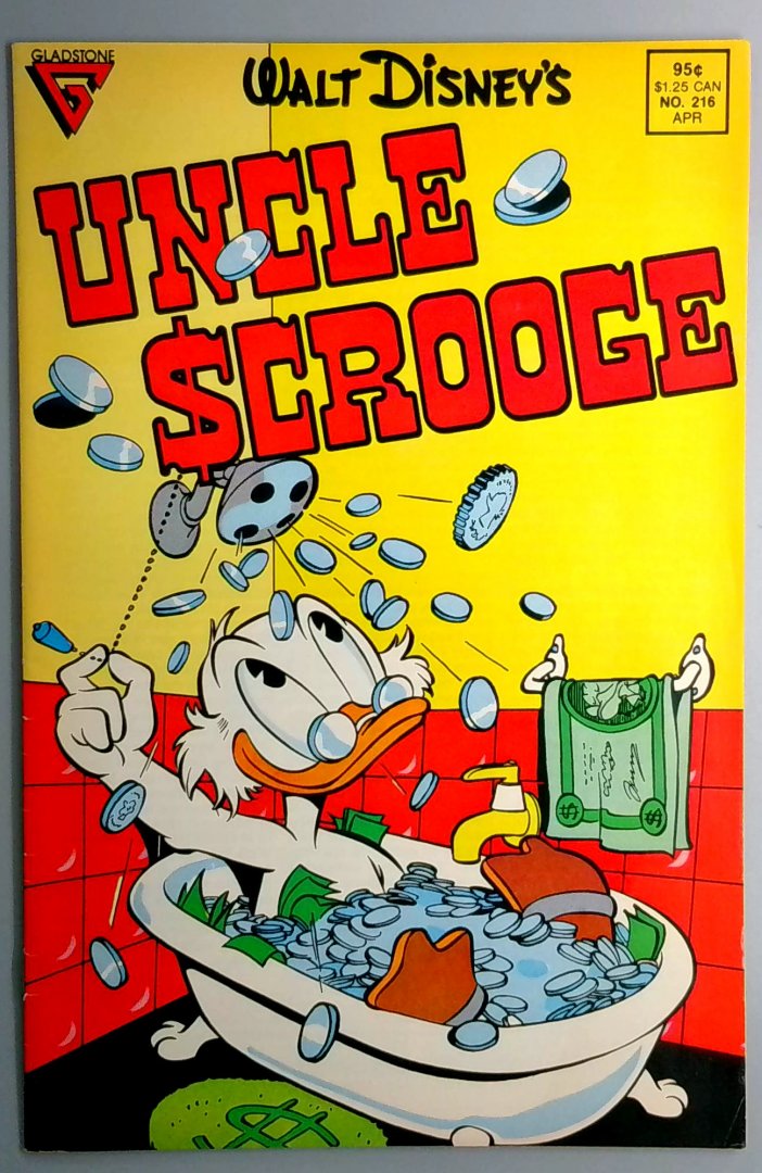 Uncle Scrooge #216 FN+ Disney