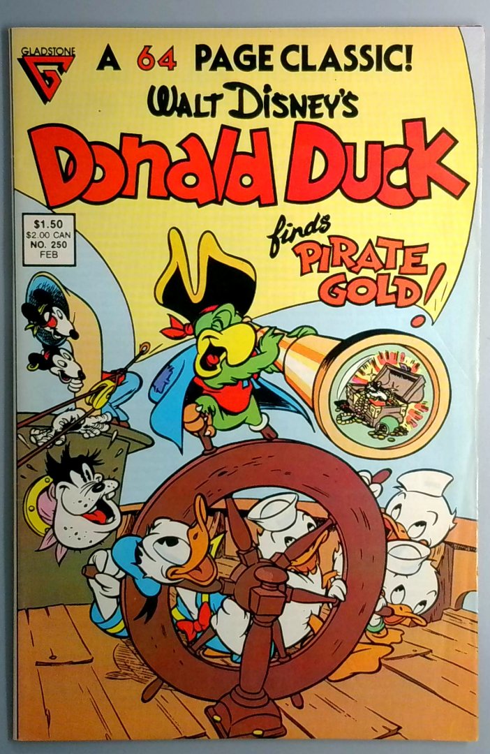 Walt Disney's Donald Duck #250 FN/VF Gladstone