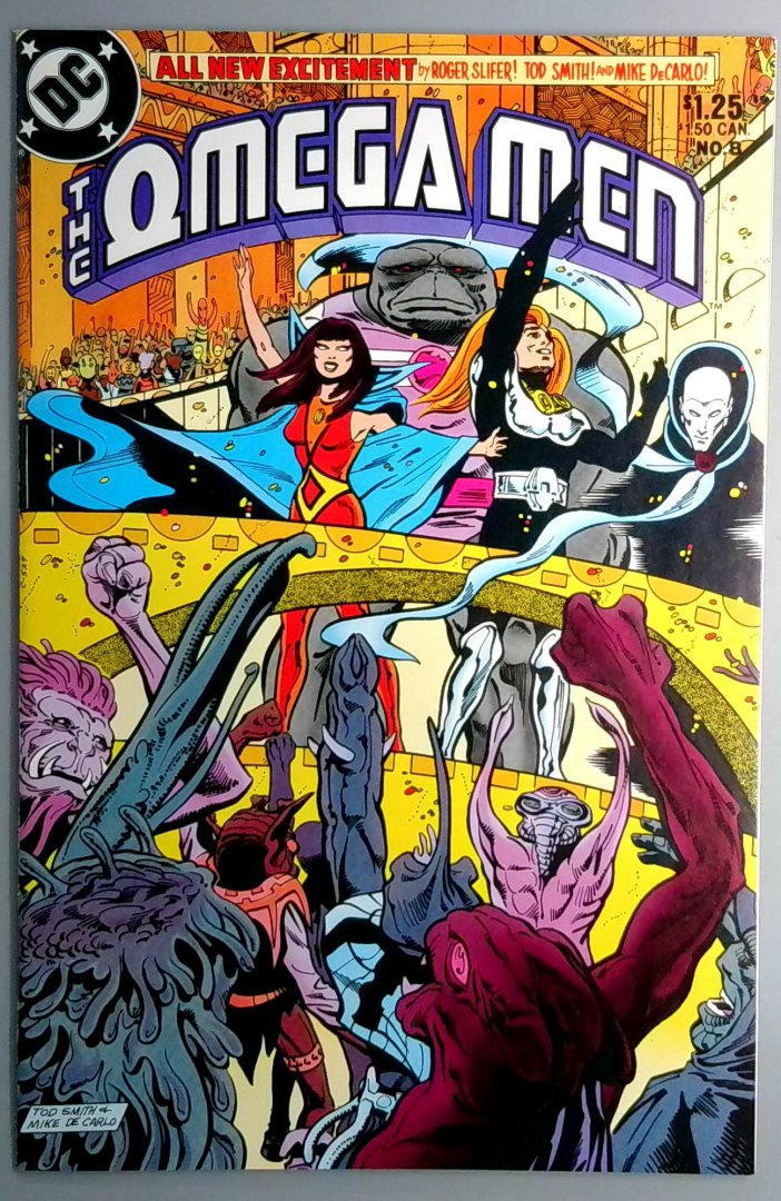 Omega Men #8 VF DC 1983