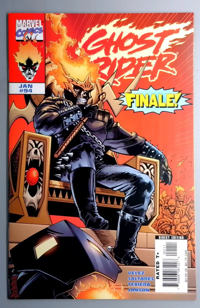Ghost Rider #94 NM-HTF/final issue, Marvel 2007