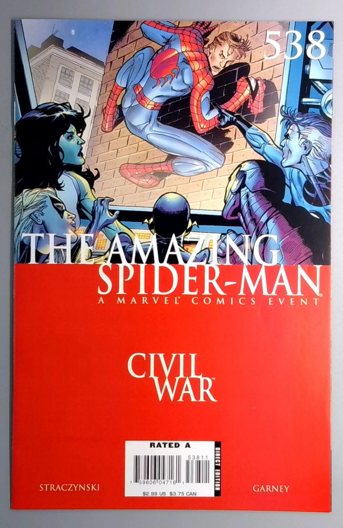 Amazing Spider-Man #538 Direct Edition Marvel 2007