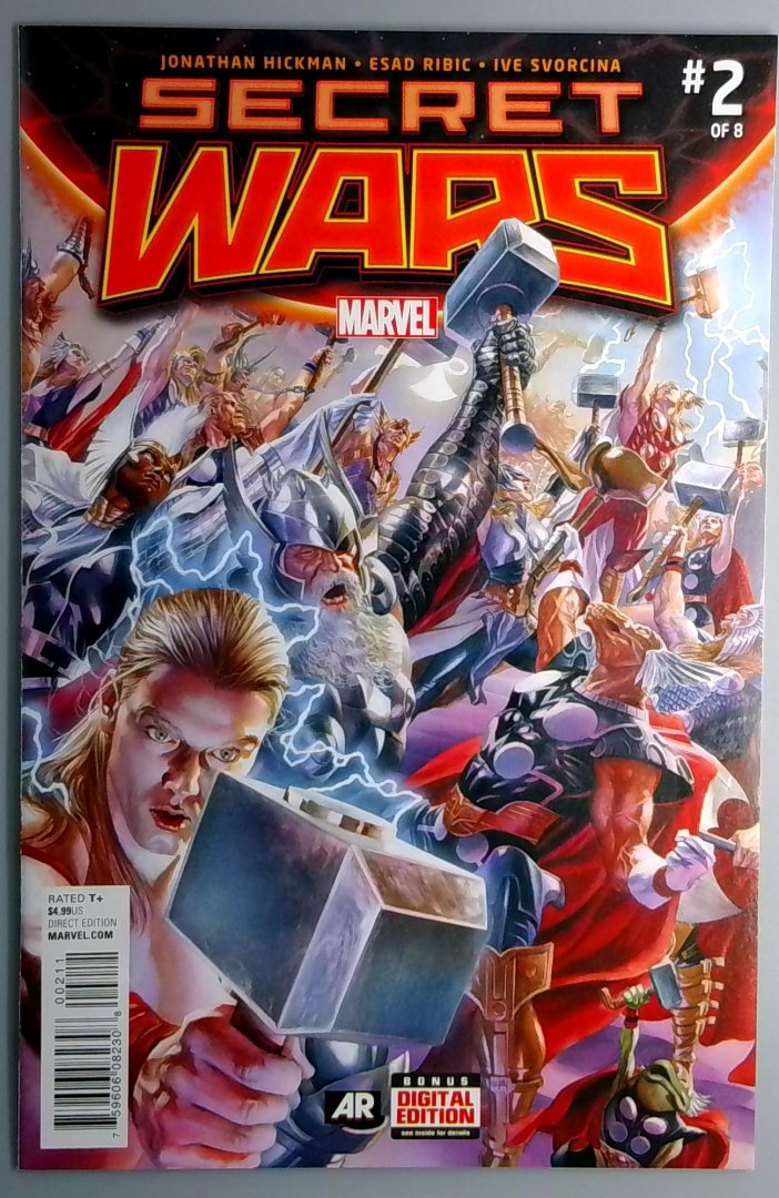 Secret Wars #2 NM 1st App of God Emperor Doom  Marvel 2015