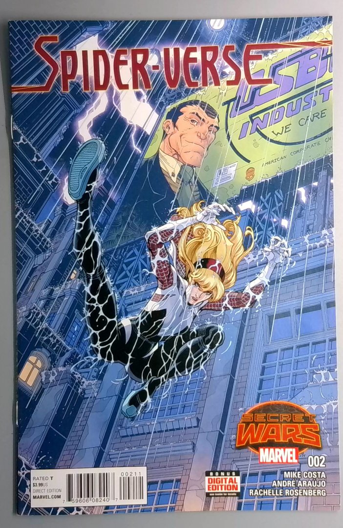 Spider-Verse #2 VF+ Variant Edition Marvel
