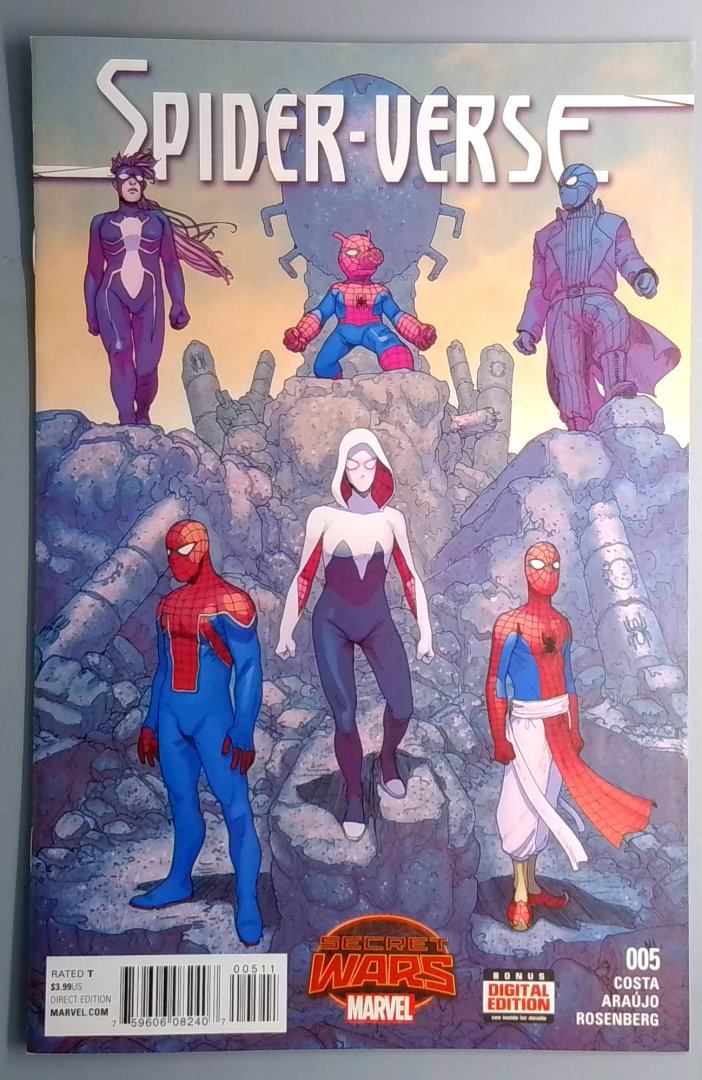 Spider-Verse #5 VF Variant Edition Secret Wars - Marvel