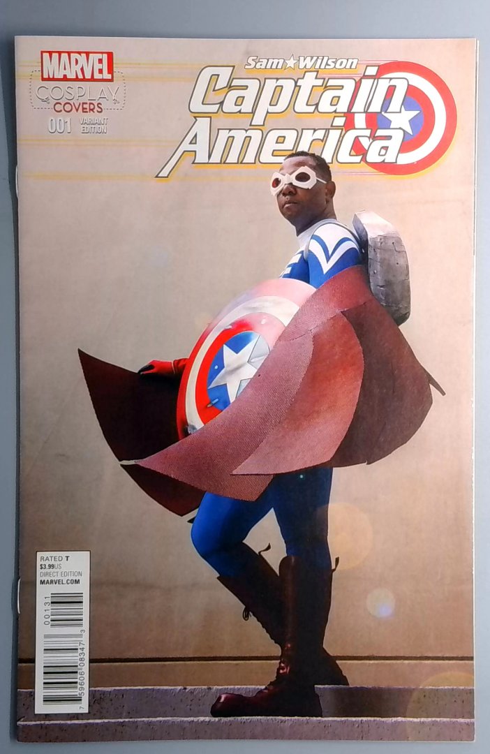Captain America Sam Wilson #1 VF Variant Edition Marvel