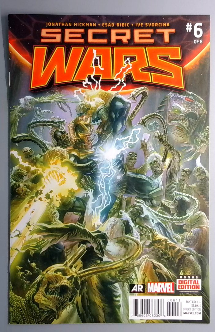 Secret Wars #6 VF Marvel