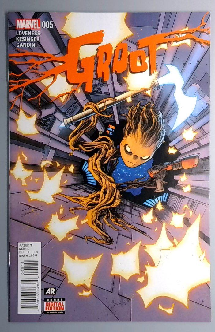 Groot #5 NM- 1st Full Appearance of Baby Groot Marvel 2015