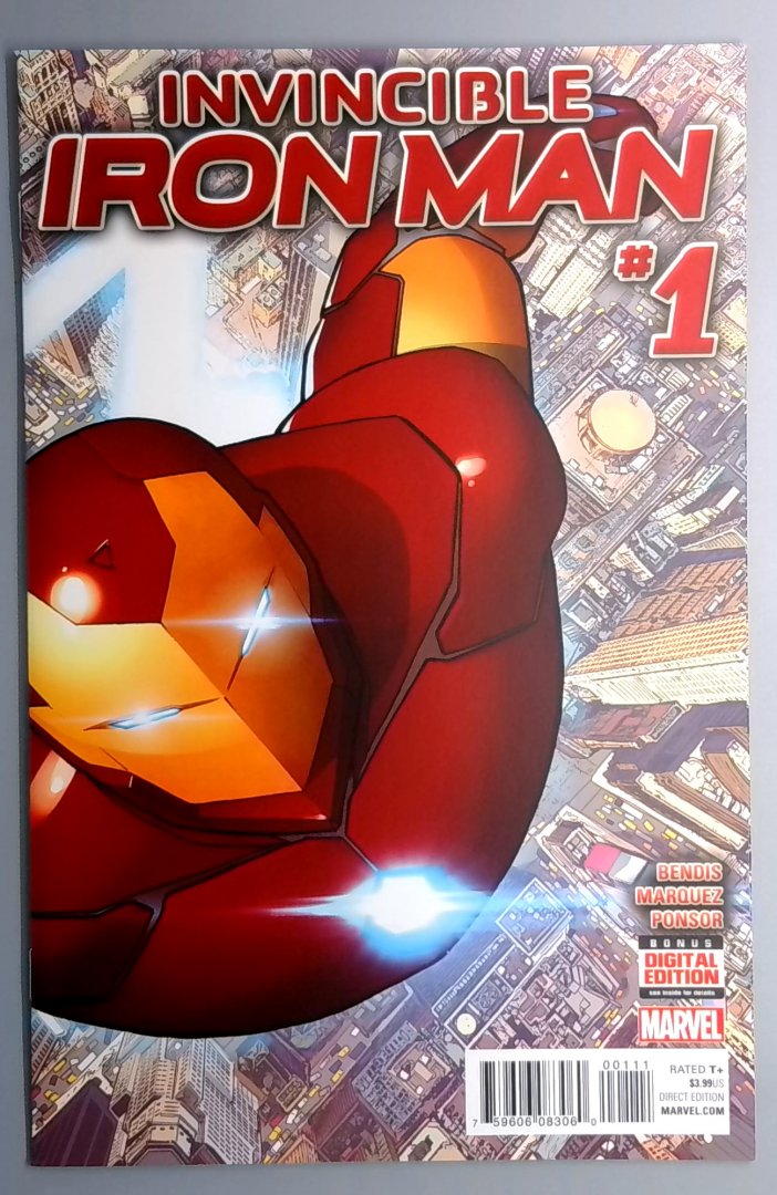 Invincible Iron Man #1 NM Marvel