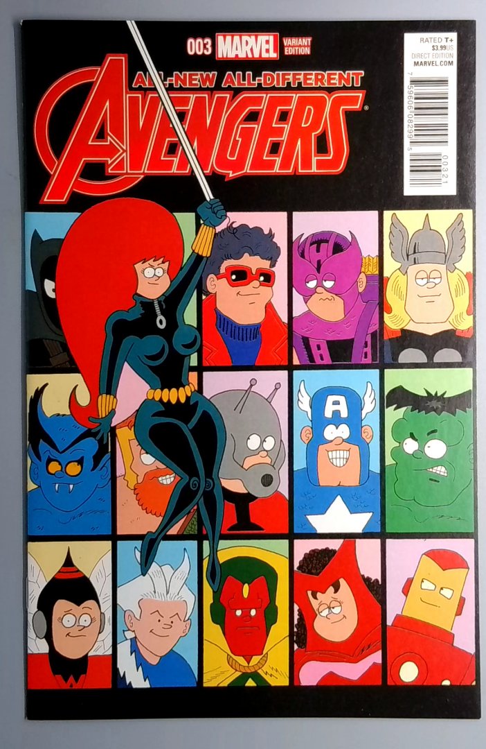 All-New All-Different Avengers #3 NM 1:10 Variant Marvel