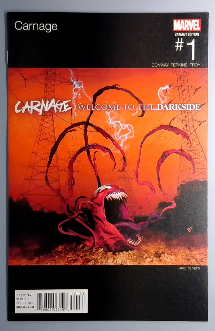 Carnage: Welcome to the Darkside #1 NM- Hip Hop Variant Marvel