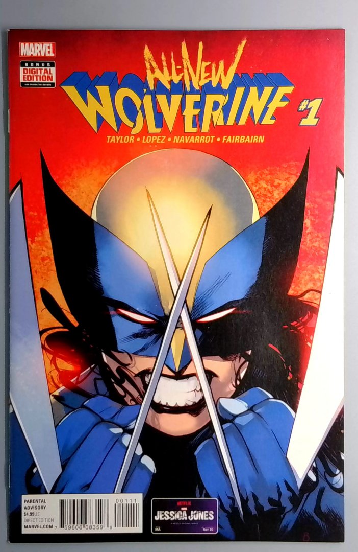 All-New Wolverine #1 NM Marvel 2016