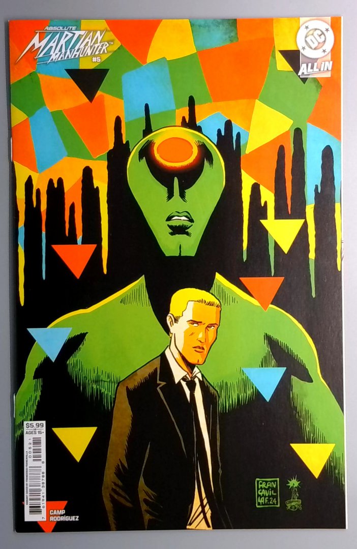 Absolute Martian Manhunter #5 NM- First Print Cover B DC 2025