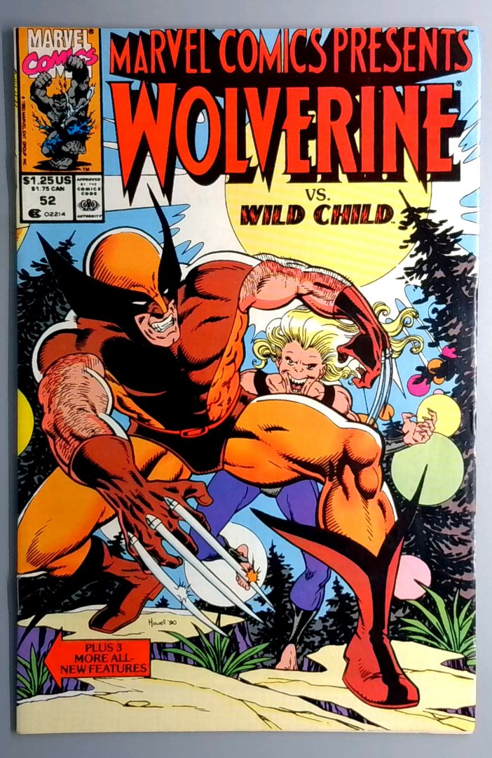 Marvel Comics Presents #52 Newsstand Edition Marvel 1990