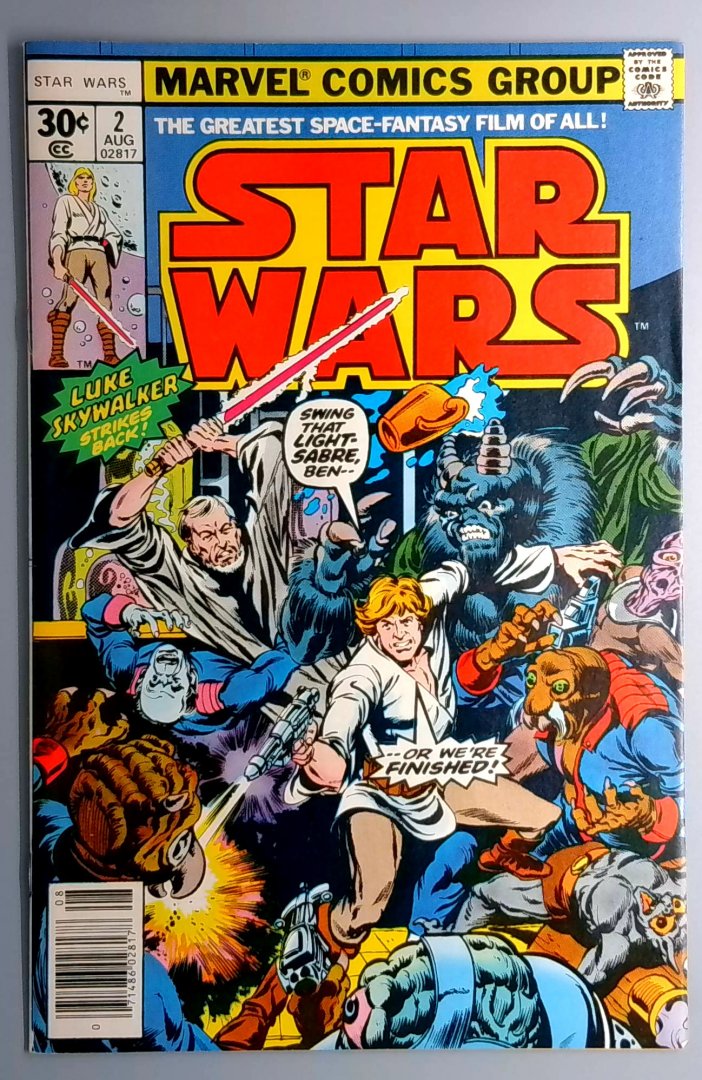 Star Wars #2 NM- 1st Han Solo, 1st Print Marvel 1977