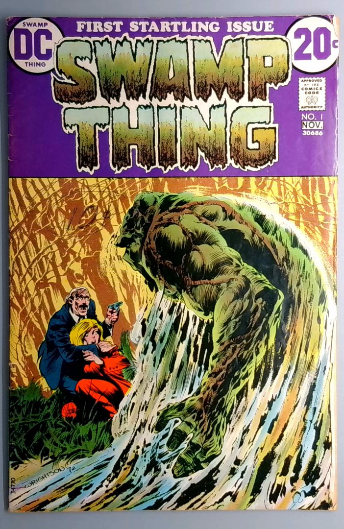 Swamp Thing #1 VG- 1st Swamp Thing Alex Olsen Version DC 1972
