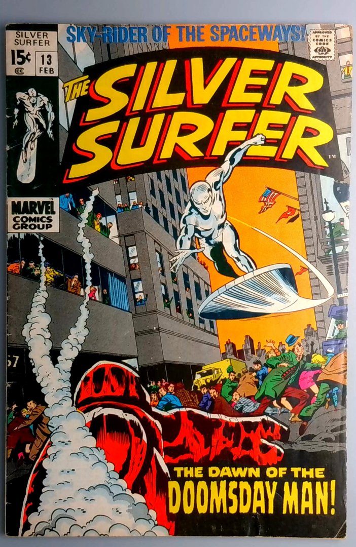 Silver Surfer #13 VG/FN Marvel 1970